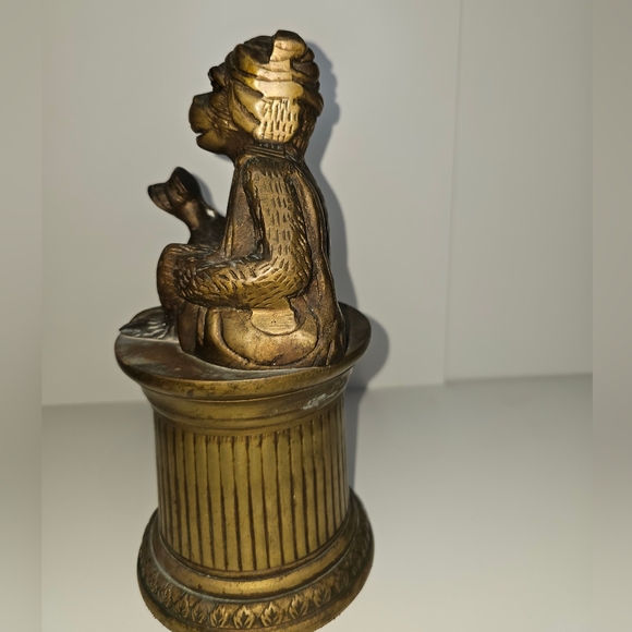 Vintage Brass Money Trinket Box - Picture 5 of 13